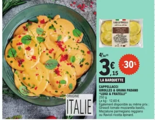 Cappellacci girolles & grana padano "Luigi & Fratelli"