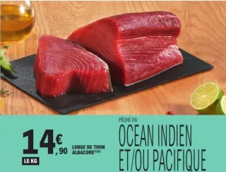 Longe de thon albacore