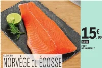 Filet de saumon