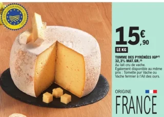 TOMME DES PYRÉNÉES IGP