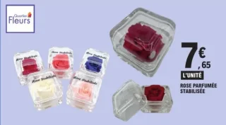 Rose parfumée stabilisée