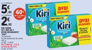 Kiri Crème 29% MAT. GR. Offre Découverte