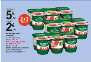 Activia Fraise "Danone"