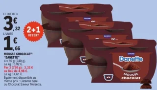 Mousse Chocolat "Danette"