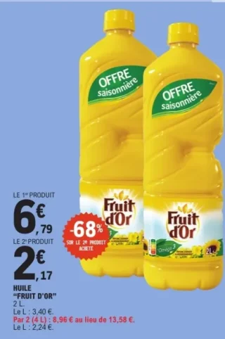 Huile Fruit d'Or