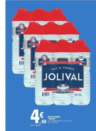 Eau de source Jolival