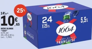 Bière blonde "1664"
