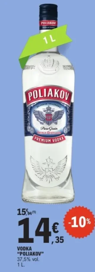 Vodka "Poliakov"