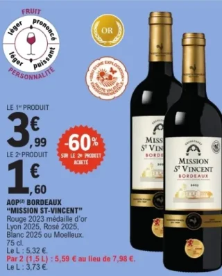 AOP Bordeaux Mission St-Vincent
