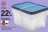 Promo Lot de 3 boîtes de rangement 45 L Sundis
