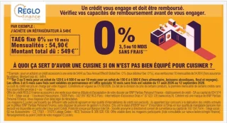 Crédit 0% sans frais Réglo Finance