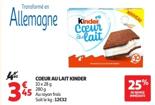 Coeur au Lait Kinder
