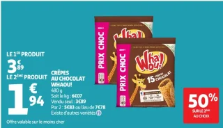 CRÊPES AU CHOCOLAT WHAOU!
