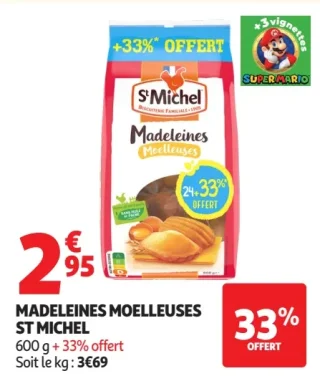 MADELEINES MOELLEUSES ST MICHEL
