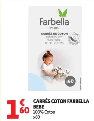 Carrés Coton Farbella Bébé