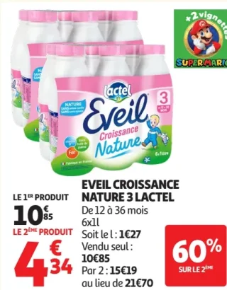 Eveil Croissance Nature 3 Lactel