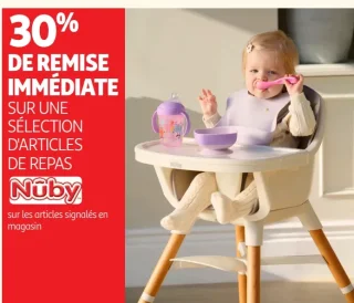 Une sélection d'articles de repas Nûby