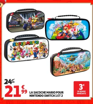 La sacoche Mario pour Nintendo Switch 1 et 2