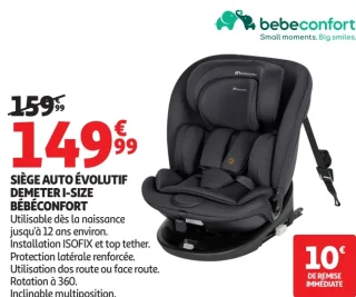 Siège auto évolutif Demeter i-Size Bébéconfort