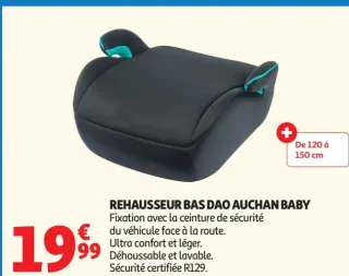 Rehausseur bas Dao Auchan Baby