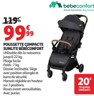 Poussette compacte Sunlite Bébéconfort