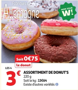 Assortiment de donut's