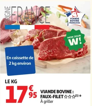 Viande Bovine: Faux-filet