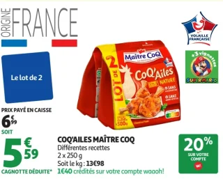 COQ'AILES MAÎTRE COQ