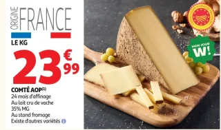 Comté AOP 24 mois d'affinage