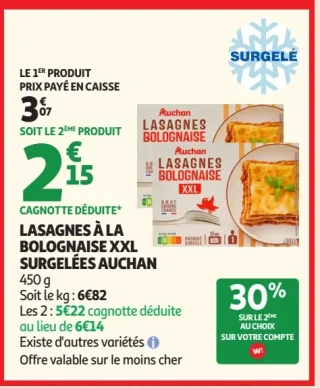 Lasagnes À La Bolognaise XXL