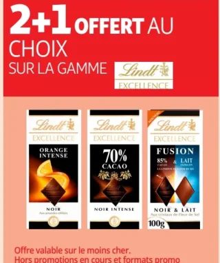 Chocolat Lindt Excellence