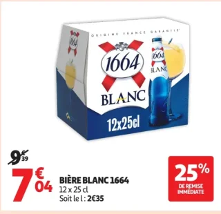 BIÈRE BLANC 1664