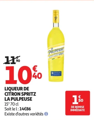 LIQUEUR DE CITRON SPRITZ LA PULPEUSE