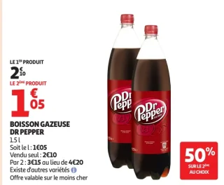 Boisson Gazeuse Dr Pepper
