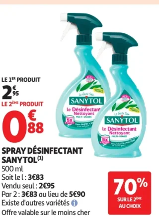 Spray Désinfectant Sanytol