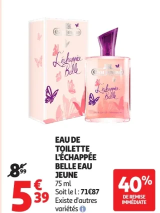 Eau de toilette L'Échappée Belle Eau Jeune