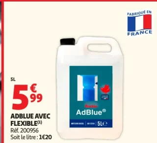 Adblue avec flexible Auchan 5L