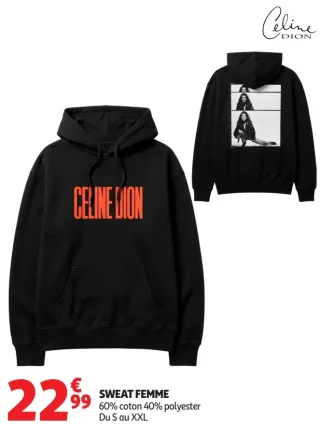 Sweat Femme Céline Dion