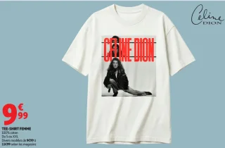 Tee-shirt Femme Céline Dion
