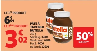 Pâte à tartiner Nutella
