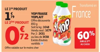 Yop Fraise Yoplait
