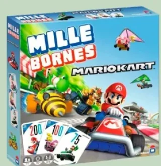 Jeu de société Mille Bornes Mario Kart