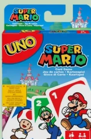Jeu de cartes UNO Super Mario