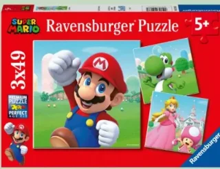 Ravensburger Puzzle Super Mario 3x49