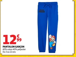 Pantalon garçon Super Mario