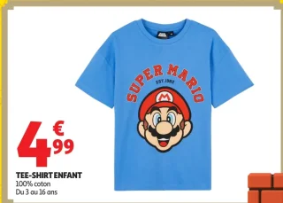 Tee-shirt enfant Super Mario