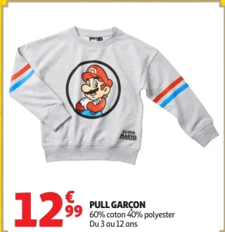 Pull garçon Super Mario