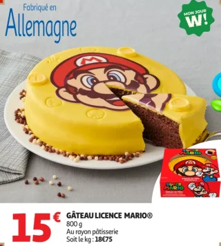Gâteau licence Mario®