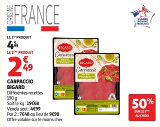 Carpaccio Bigard
