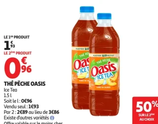 Thé Pêche Oasis